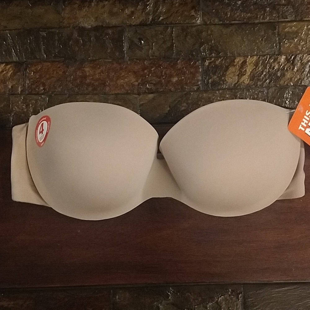 Warner's strapless bra